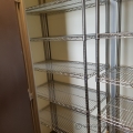 Chrome Wire Shelf Rolling Racking 60x24x69 1200 Pound Capacity
